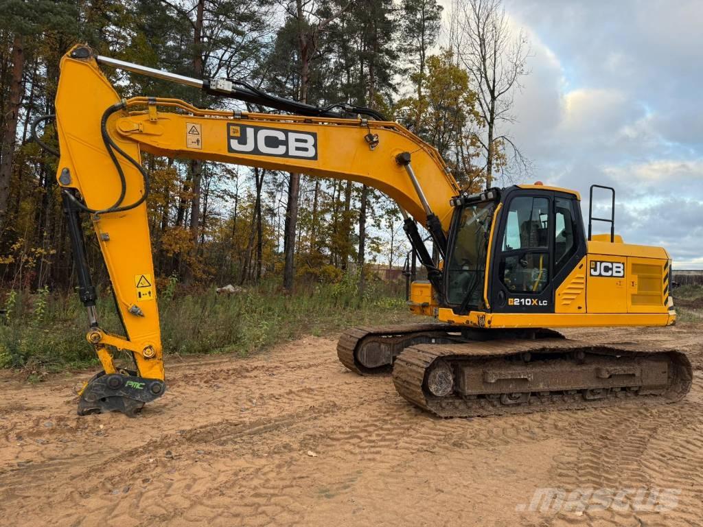 JCB 210 Pásové rýpadlá