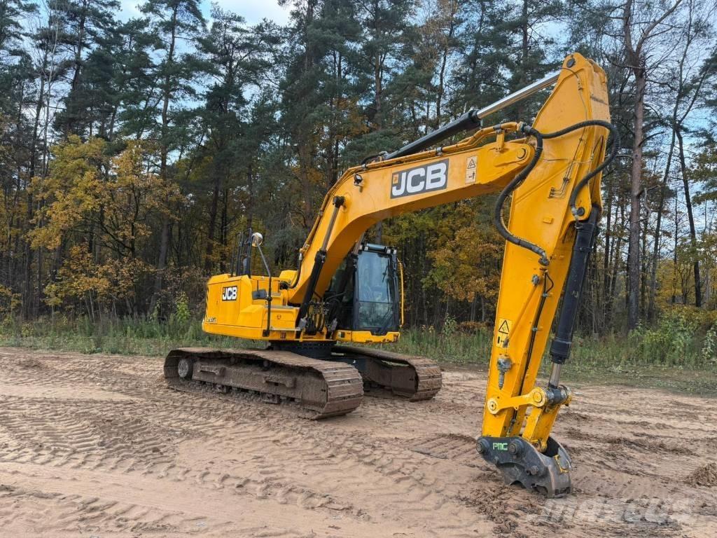 JCB 210 Pásové rýpadlá
