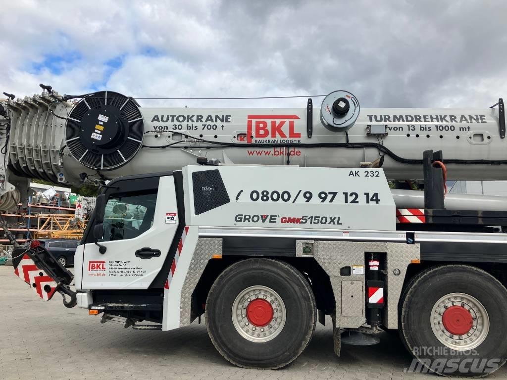 Grove GMK 5150 XL Žeriavy pre ťažký terén