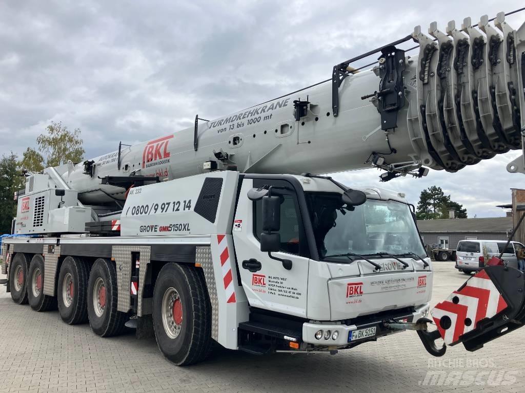Grove GMK 5150 XL Žeriavy pre ťažký terén