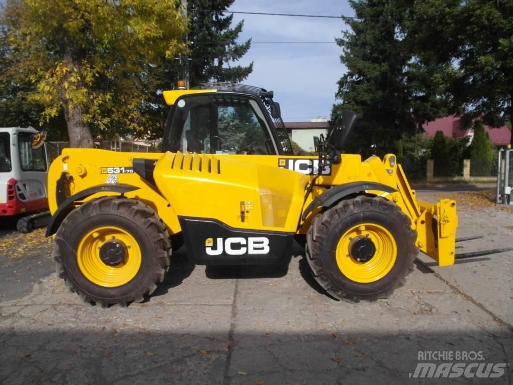 JCB 531-70 Teleskopické manipulátory
