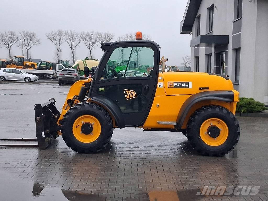 JCB 524-50 Teleskopické nakladače pre poľnohospodárstvo