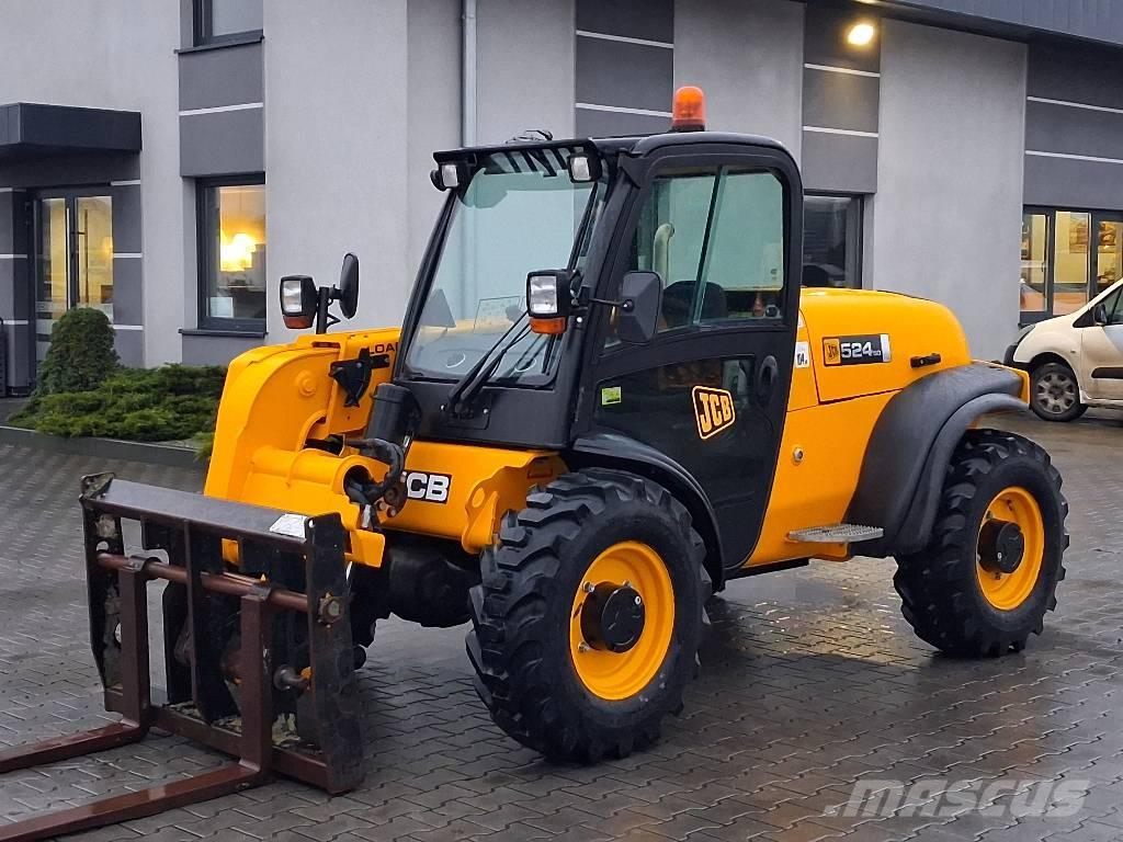 JCB 524-50 Teleskopické nakladače pre poľnohospodárstvo