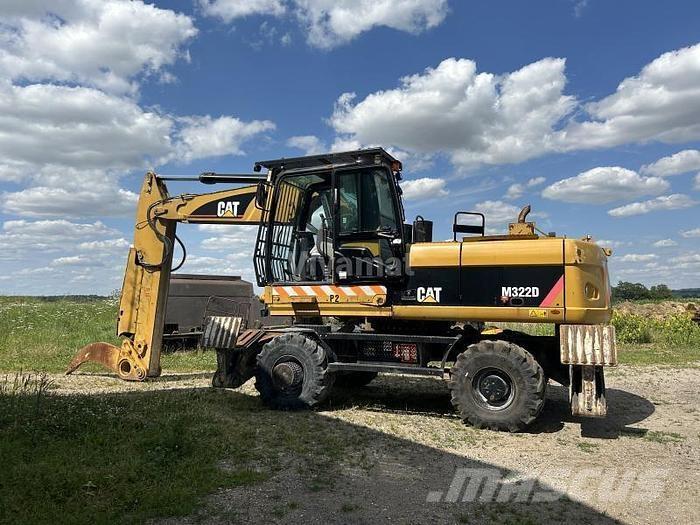 CAT M322D VAH Kolesové rýpadlá