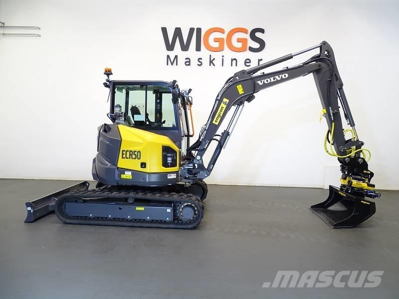 Volvo ECR50F Mini rýpadlá < 7t