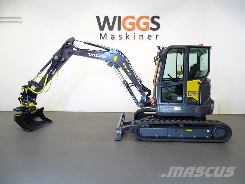 Volvo ECR50F Mini rýpadlá < 7t