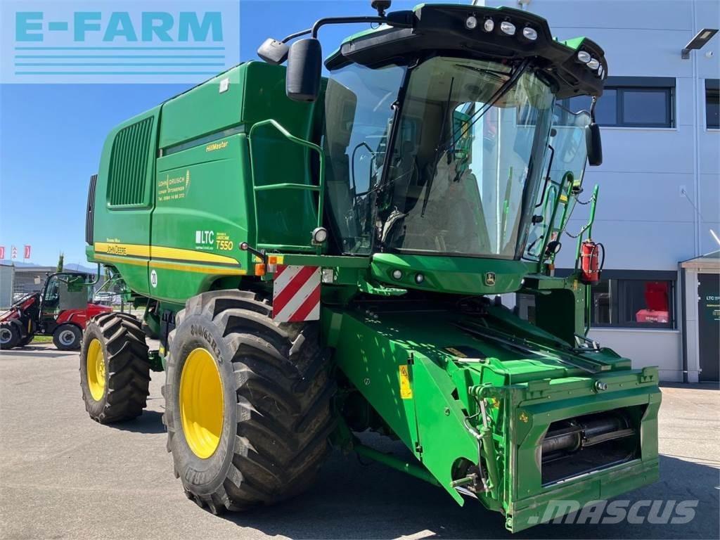 John Deere T550 HM Kombinované zberacie stroje