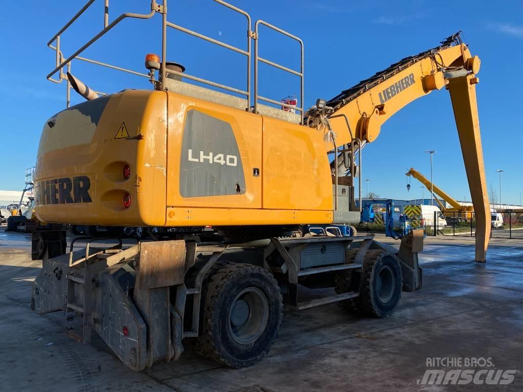 Liebherr LH40M Stroje pre manipuláciu s odpadom