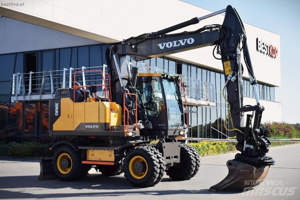 Volvo EW 160 E Kolesové rýpadlá