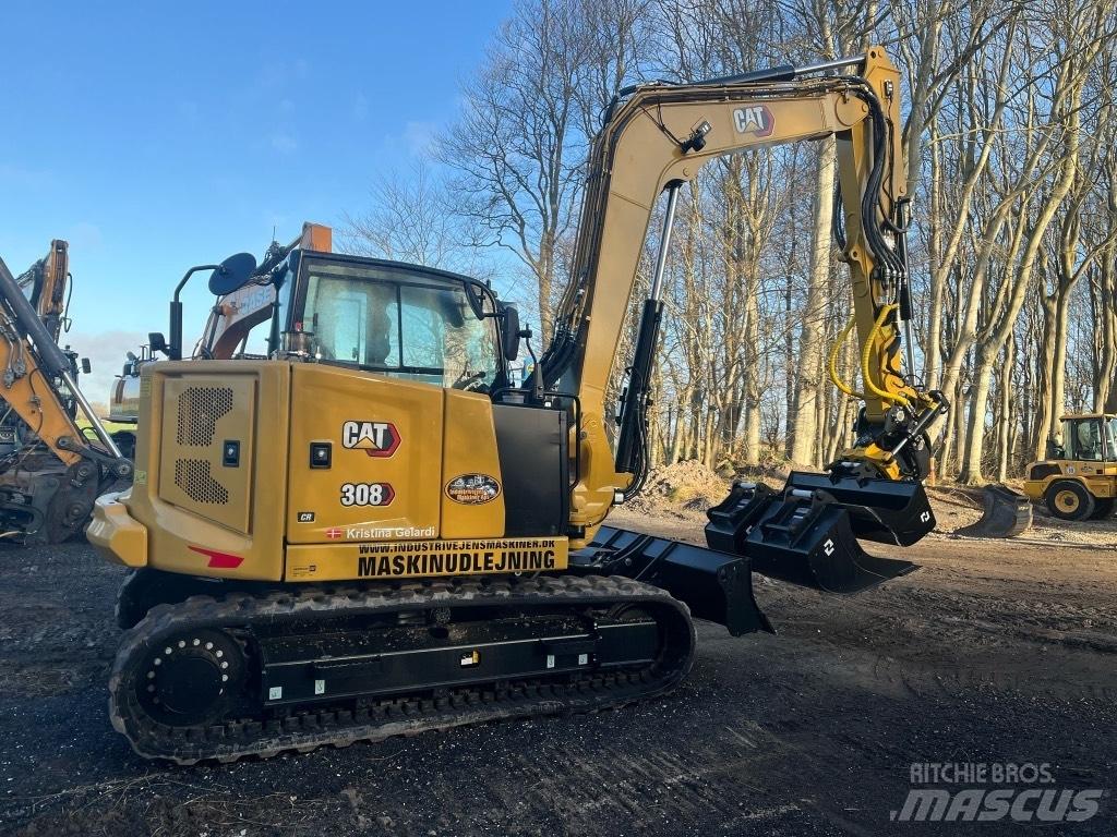 CAT 308 Midi rýpadlá 7 t - 12 t