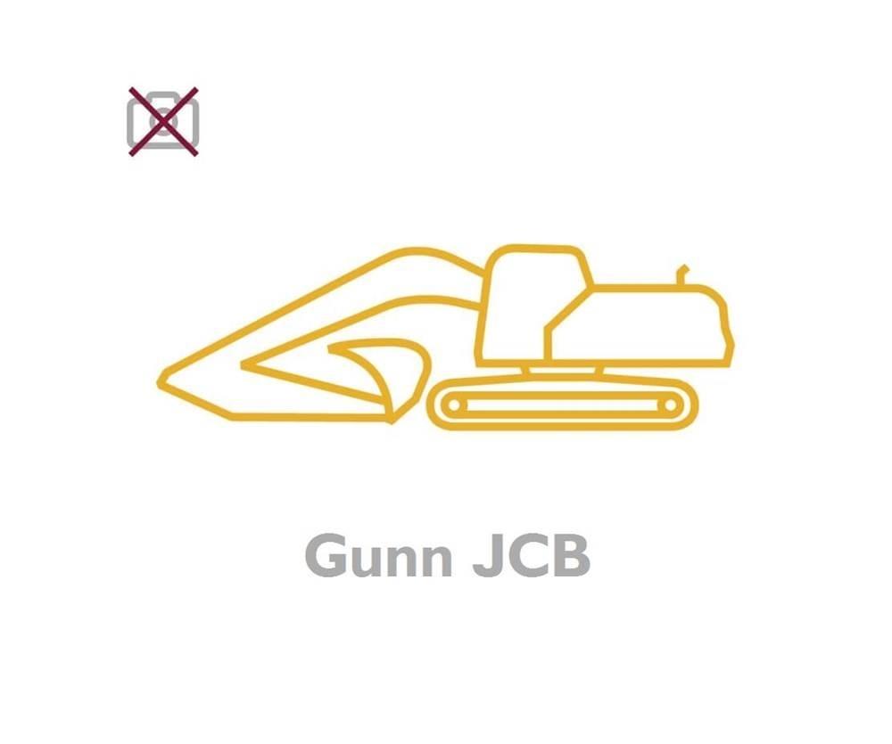 JCB 245XR Pásové rýpadlá