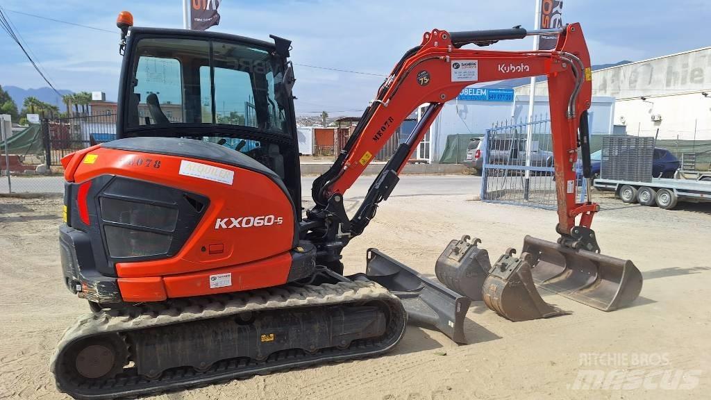 Kubota KX 060-5 Mini rýpadlá < 7t