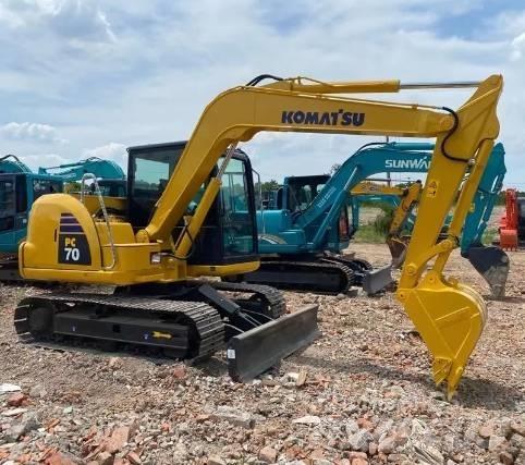 Komatsu PC 70 Pásové rýpadlá