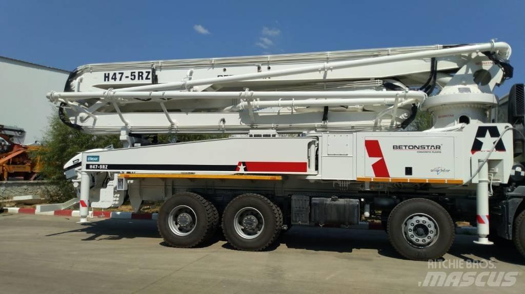 Betonstar 47M-5RZ Nákladné autá s čerpadlami betónu