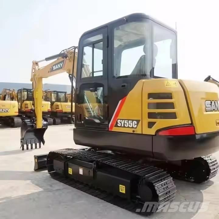 Sany SY 55 C Pásové rýpadlá