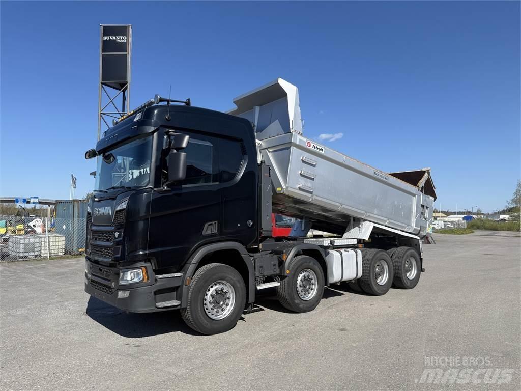 Scania R580 8X4 Sklápače