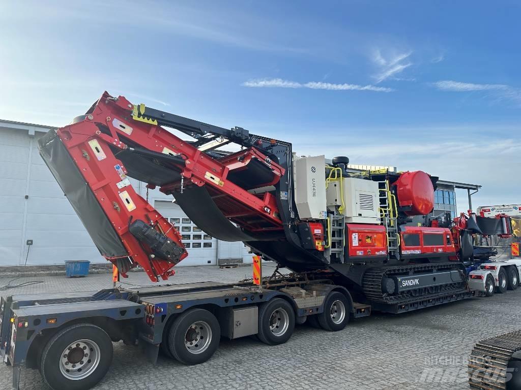 Sandvik UJ443e Mobilné drviče