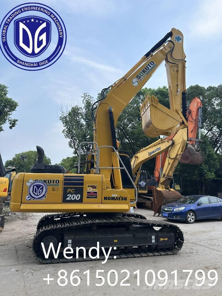 Komatsu PC 200-8 Pásové rýpadlá