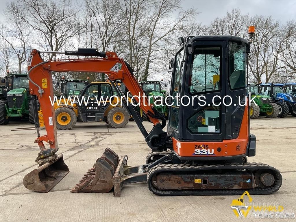 Hitachi ZX 33 U Mini rýpadlá < 7t