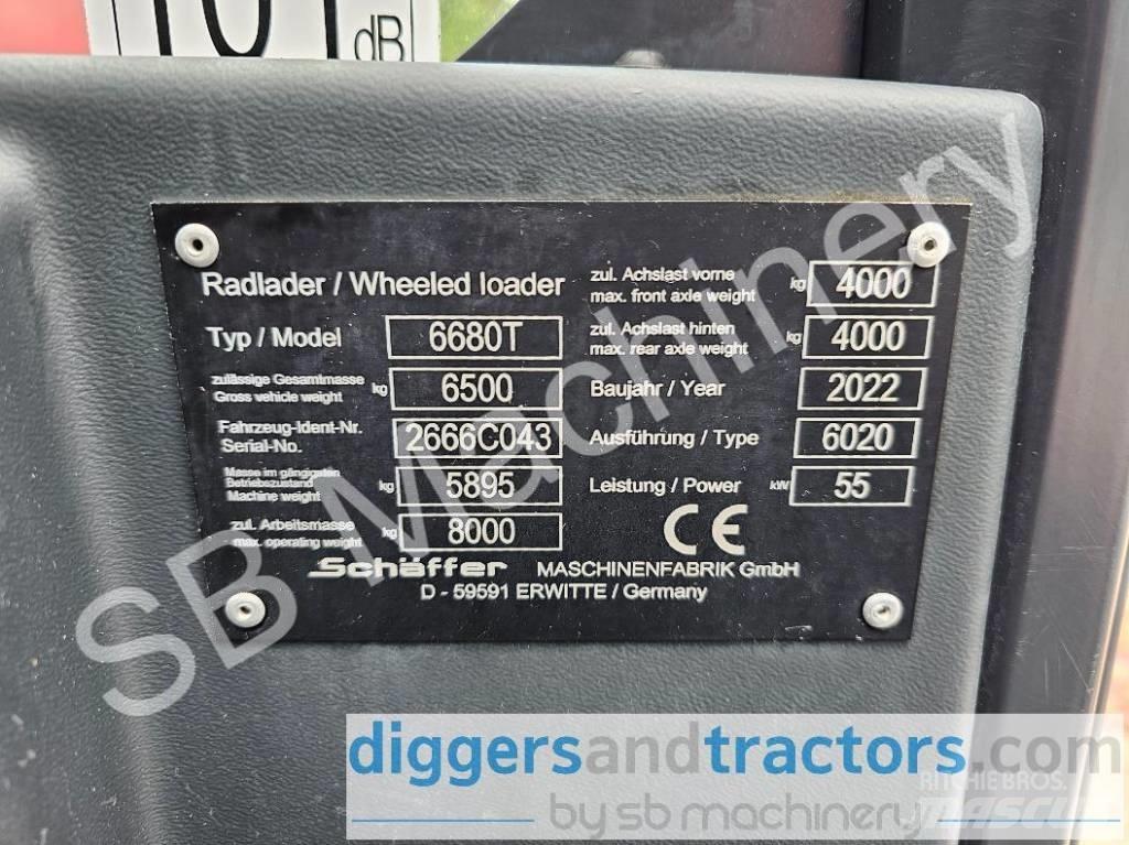 Schäffer 6680 Teleskopické nakladače pre poľnohospodárstvo