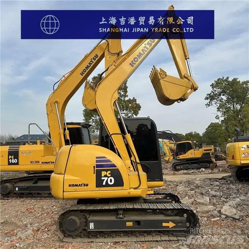 Komatsu PC 70 Pásové rýpadlá