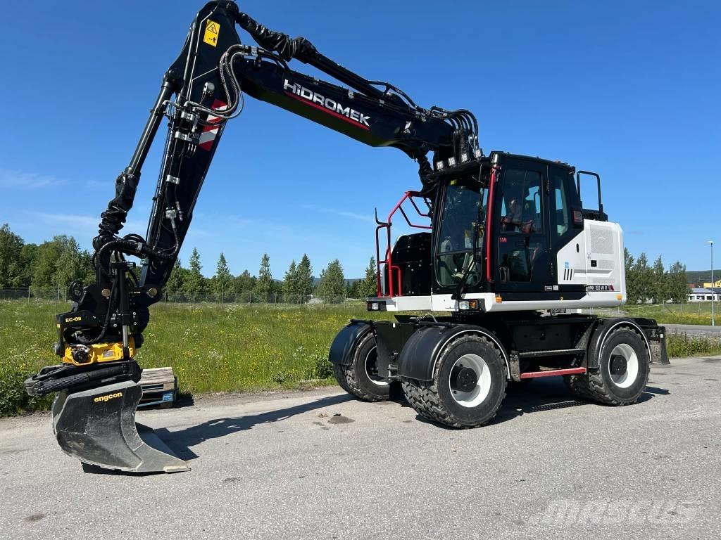Hidromek HMK 150 WR Kolesové rýpadlá