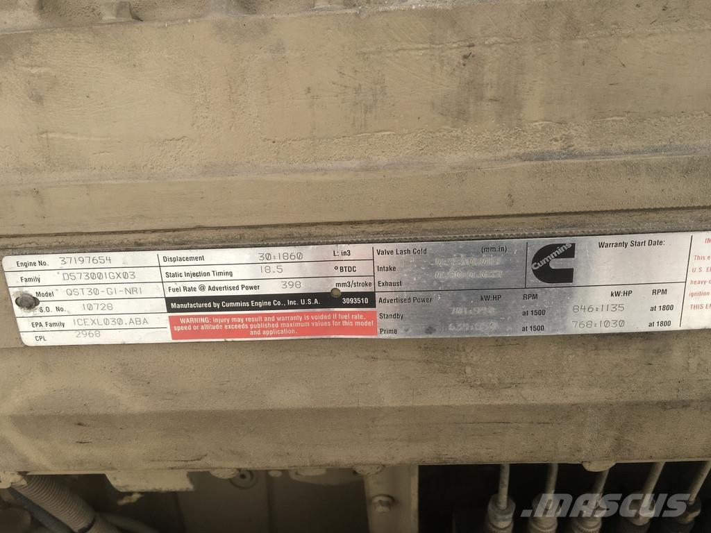 Cummins QST30 USED Stavebníctvo - ostatné