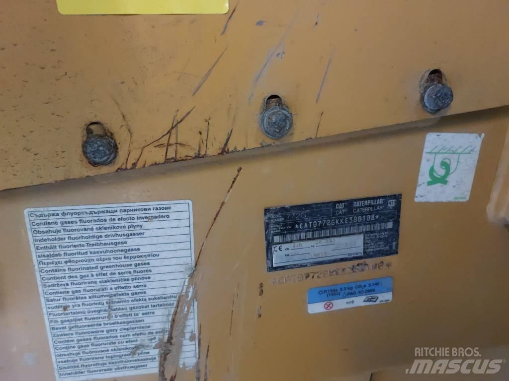 CAT 772G Stavebné sklápače