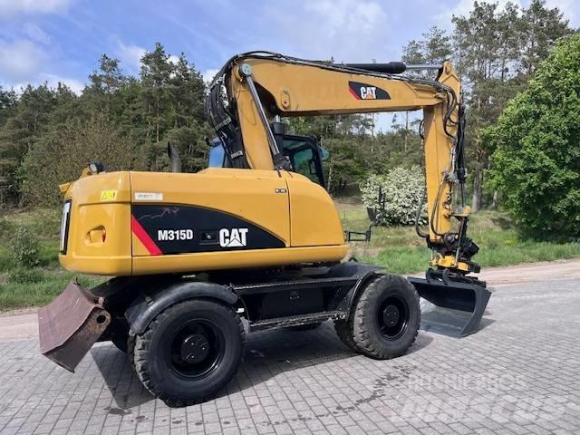 CAT M 315 D Kolesové rýpadlá