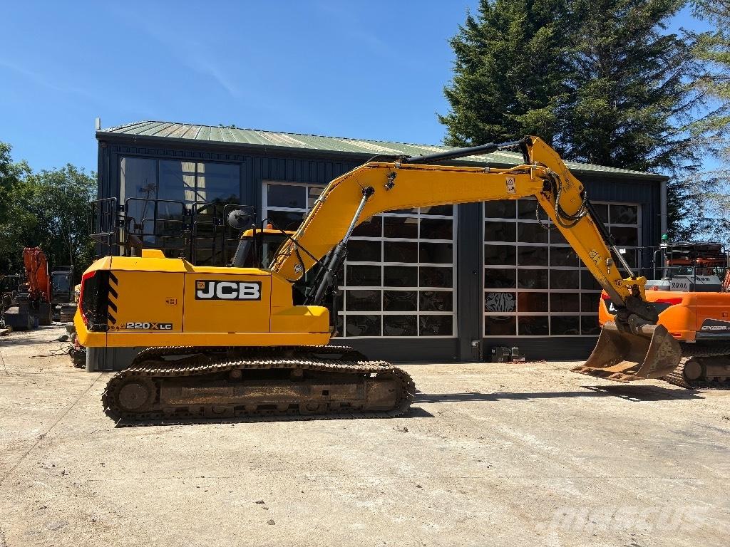 JCB 220X Pásové rýpadlá