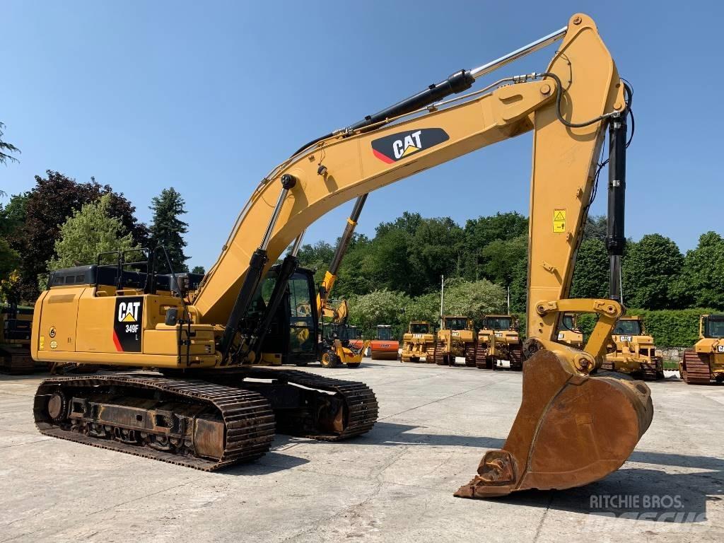 CAT 349 FL Pásové rýpadlá