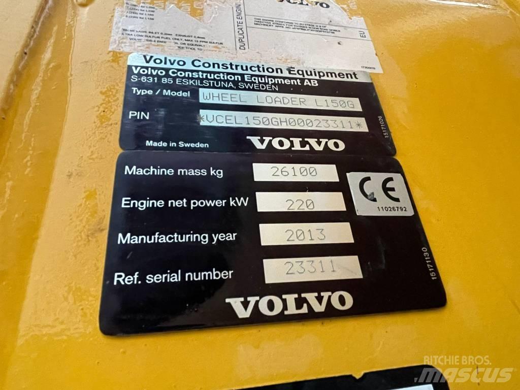 Volvo L 150 G Kolesové nakladače