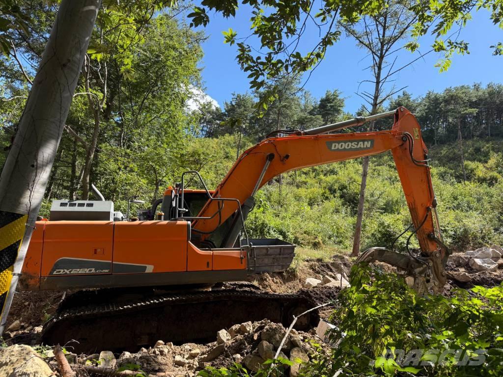 Doosan DX 220 LC-9 Pásové rýpadlá