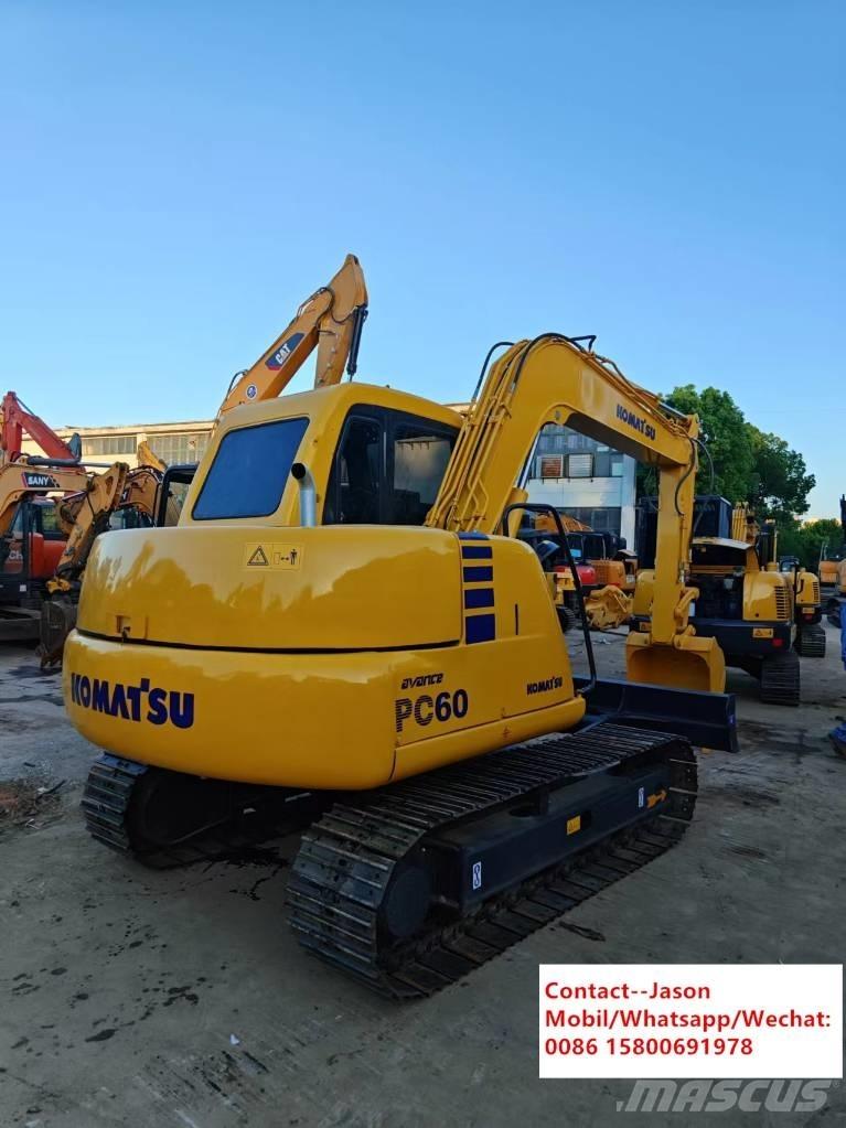 Komatsu PC 60 Mini rýpadlá < 7t