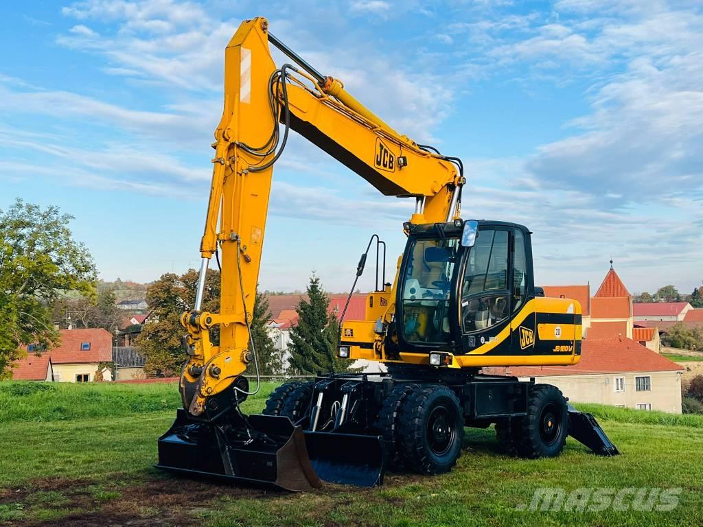 JCB JS 160 W Kolesové rýpadlá