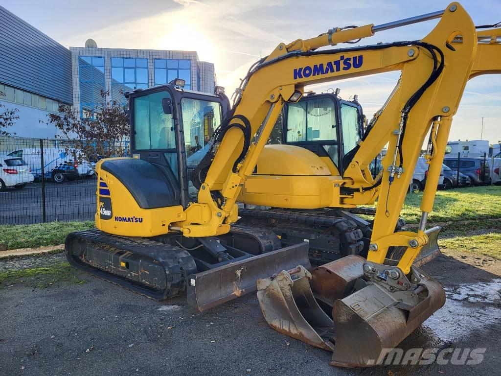Komatsu PC45MR-5 Mini rýpadlá < 7t