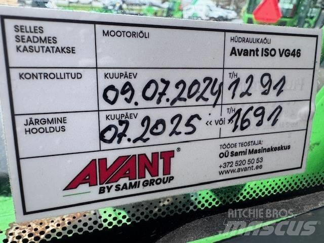 Avant 760 Viacúčelové nakladače