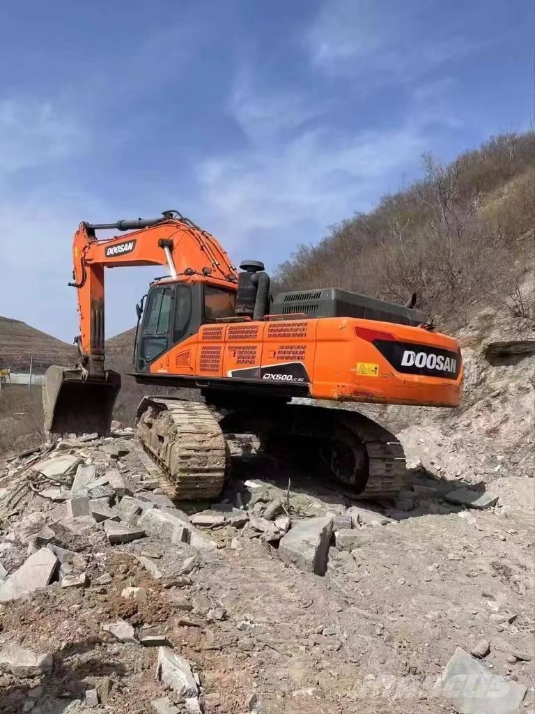 Doosan DX 500 LC Pásové rýpadlá