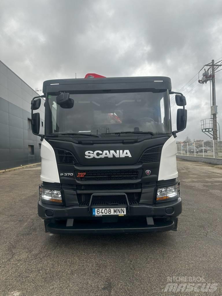 Scania P 370 Autožeriavy, hydraulické ruky