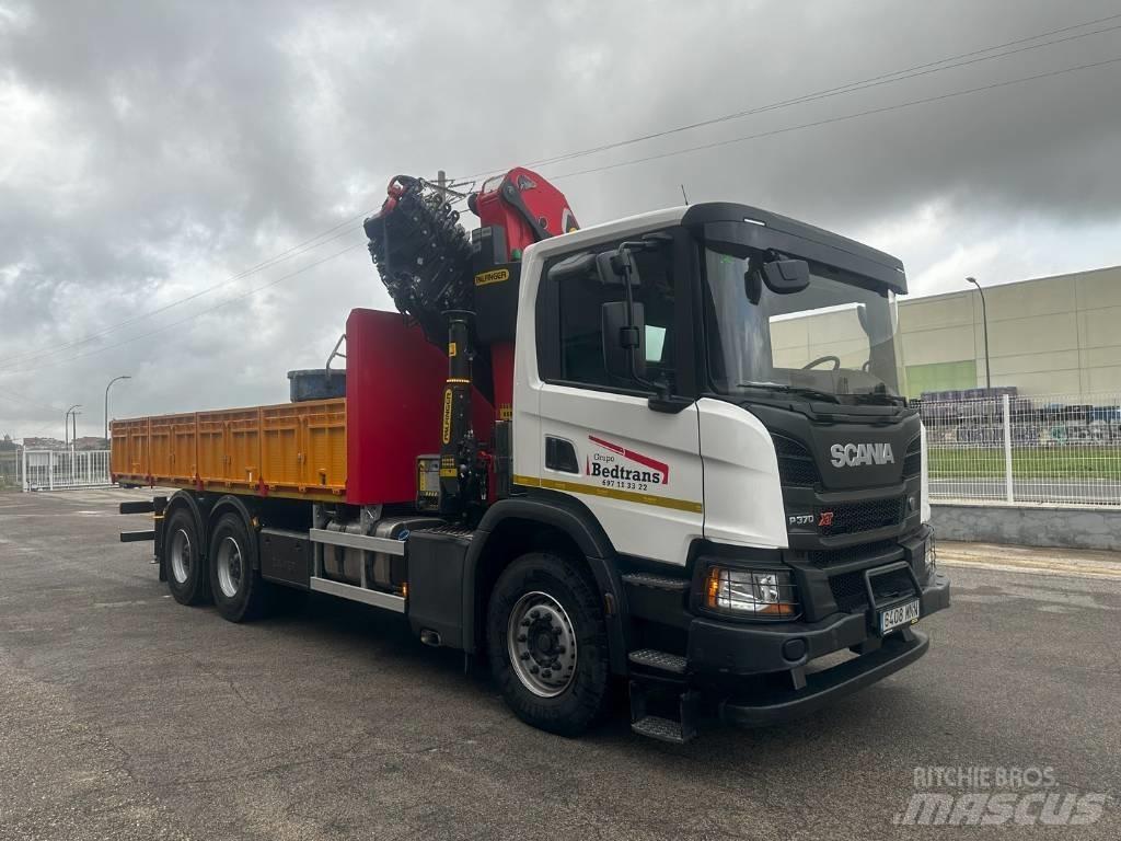 Scania P 370 Autožeriavy, hydraulické ruky