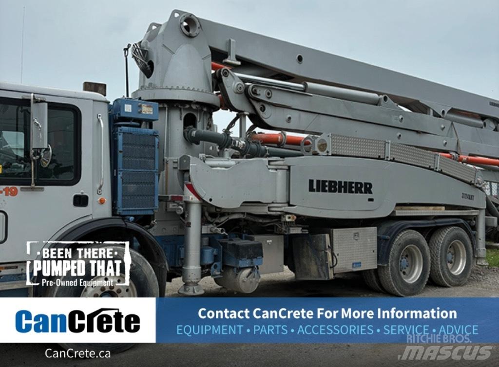 Liebherr 37Z4XXT Nákladné autá s čerpadlami betónu