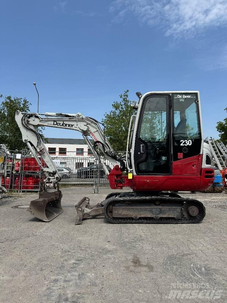 Takeuchi TB 230 Mini rýpadlá < 7t