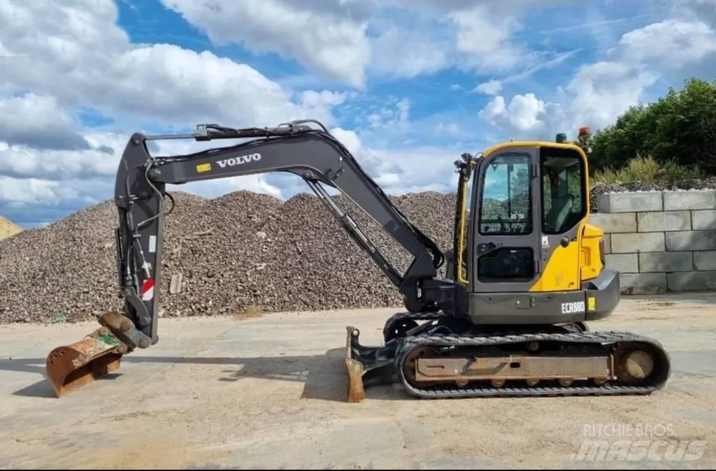 Volvo ECR 88 D Pásové rýpadlá