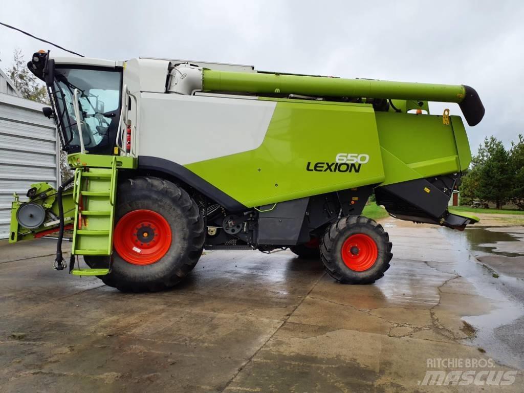 CLAAS Lexion 650 Kombinované zberacie stroje
