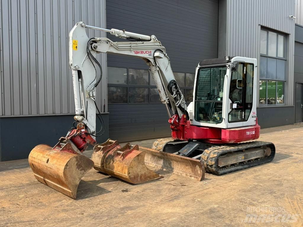 Takeuchi TB153FR Mini rýpadlá < 7t