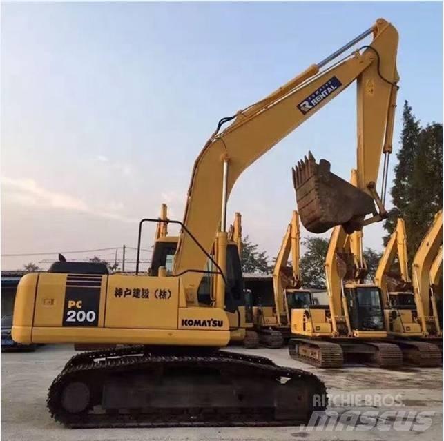 Komatsu pc200-7 Pásové rýpadlá