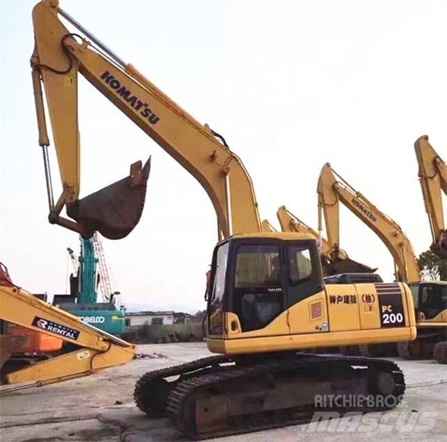 Komatsu pc200-7 Pásové rýpadlá