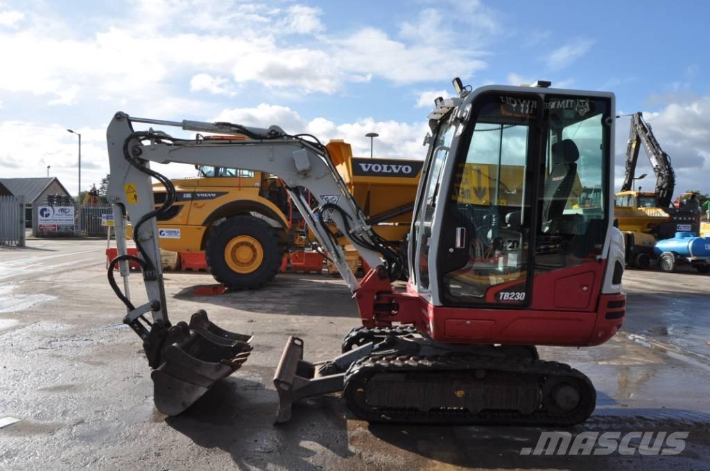 Takeuchi TB 230 Mini rýpadlá < 7t