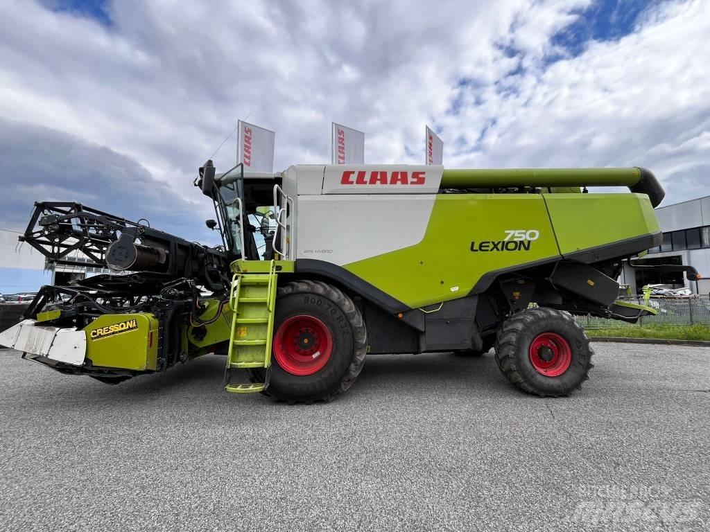 CLAAS Lexion 750 Kombinované zberacie stroje