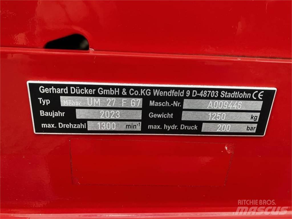 Dücker UM-27 F G7 Mulčovače